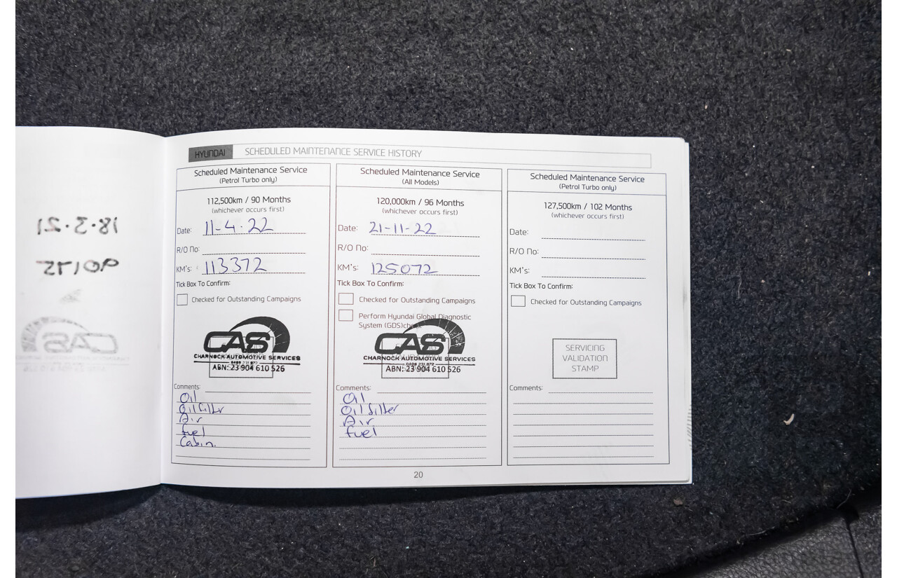 06/16 Hyundai Santa Fe SR CRDi (4x4) AWD DM MY15 4D Wagon White 2.2L