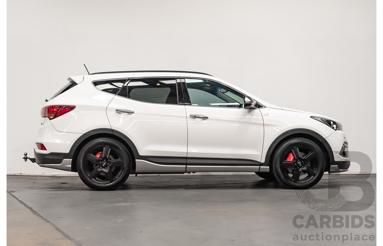 06/16 Hyundai Santa Fe SR CRDi (4x4) AWD DM MY15 4D Wagon White 2.2L