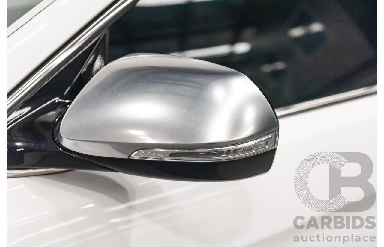 06/16 Hyundai Santa Fe SR CRDi (4x4) AWD DM MY15 4D Wagon White 2.2L