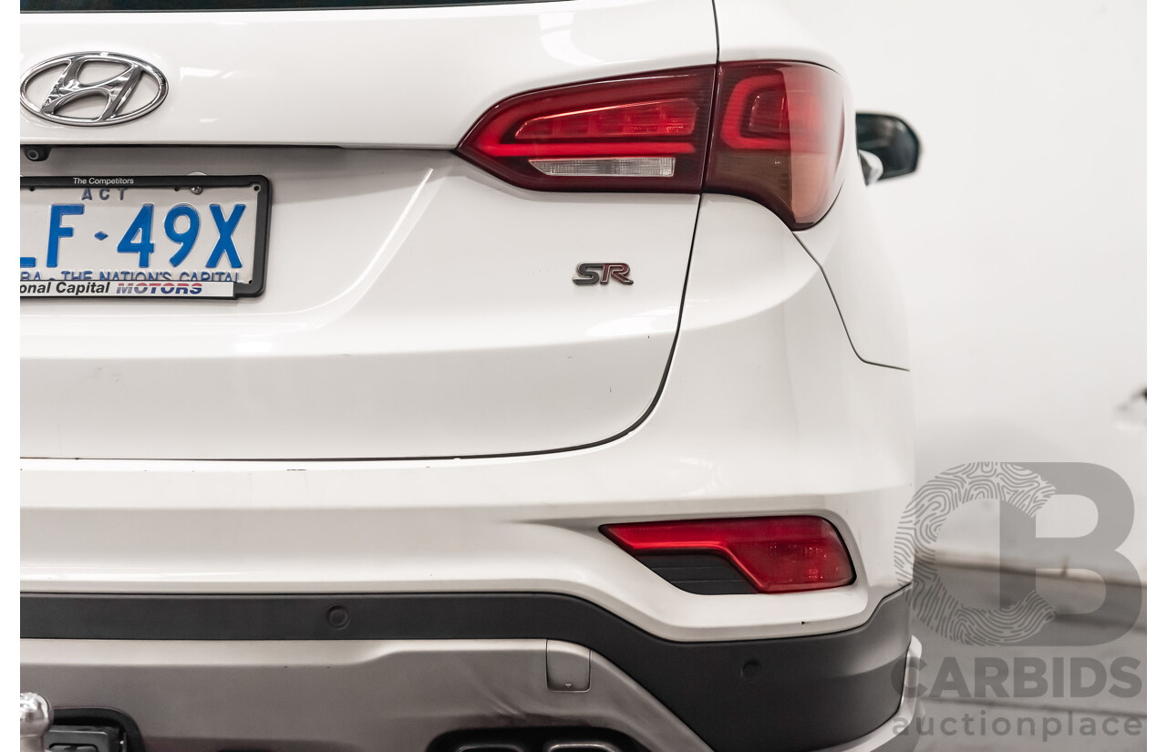 06/16 Hyundai Santa Fe SR CRDi (4x4) AWD DM MY15 4D Wagon White 2.2L