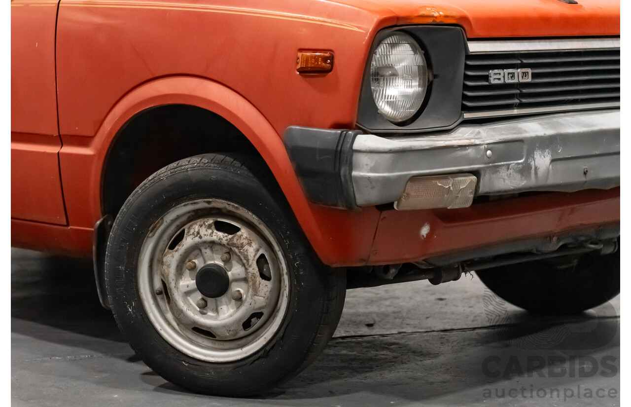 7/1981 Suzuki Hatch 800 Van Red 0.5L