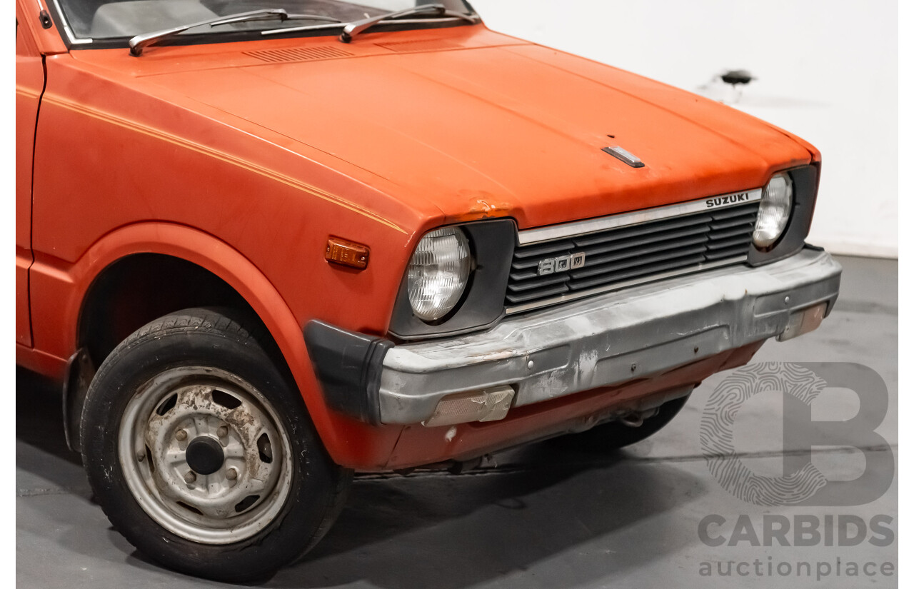 7/1981 Suzuki Hatch 800 Van Red 0.5L
