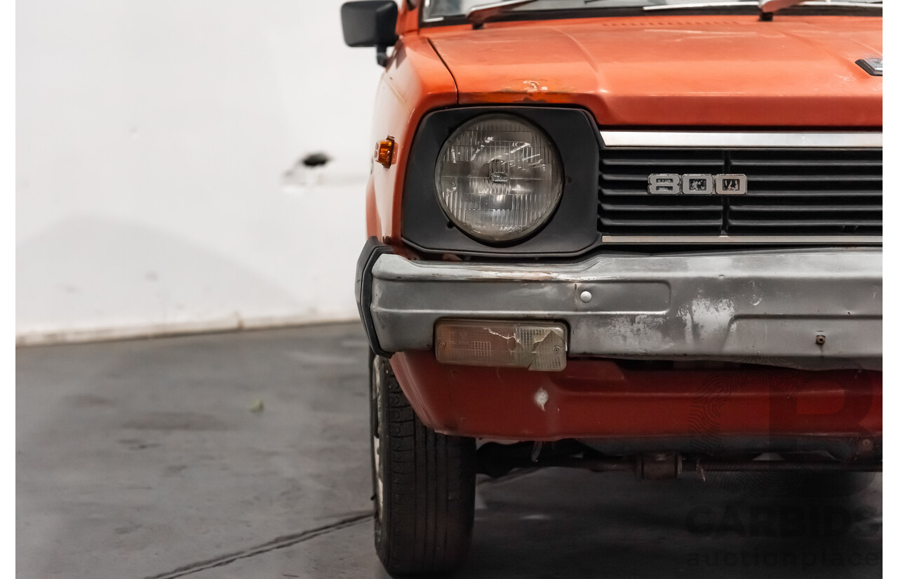 7/1981 Suzuki Hatch 800 Van Red 0.5L