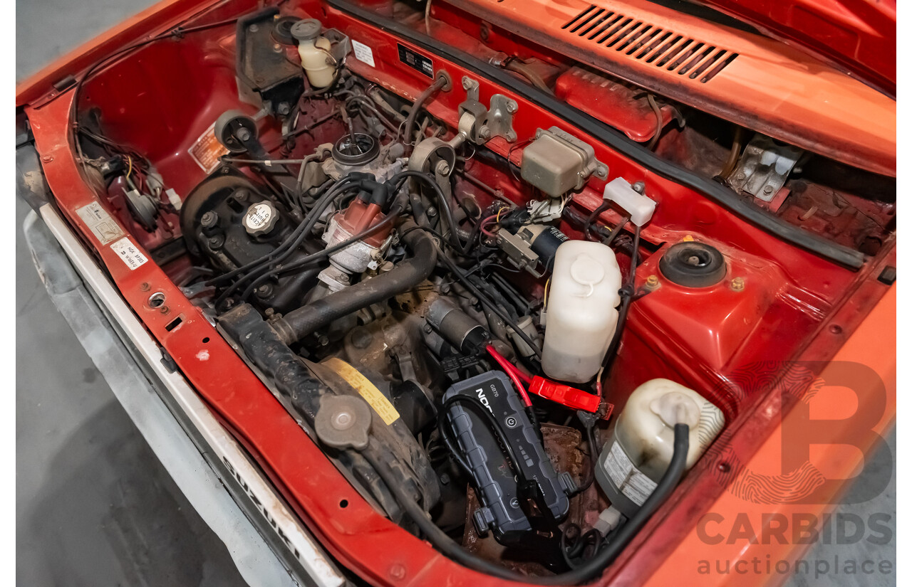 7/1981 Suzuki Hatch 800 Van Red 0.5L