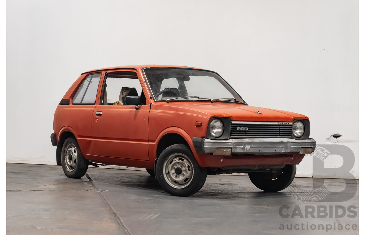 7/1981 Suzuki Hatch 800 Van Red 0.5L