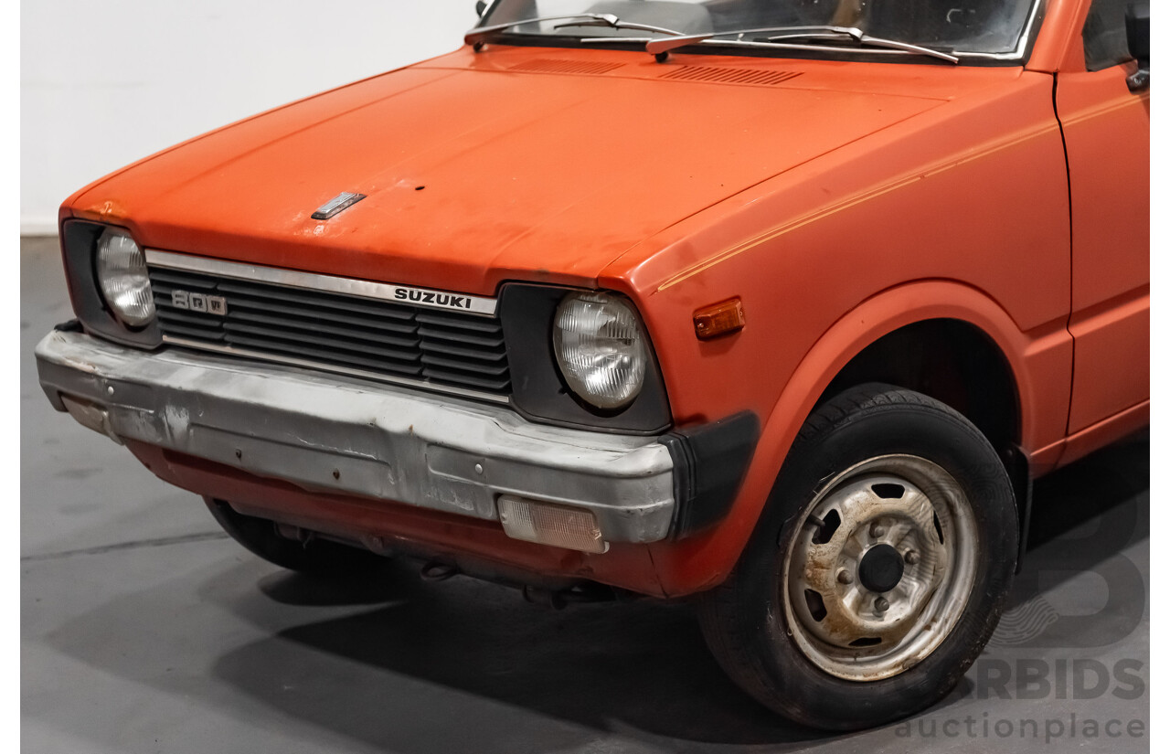 7/1981 Suzuki Hatch 800 Van Red 0.5L
