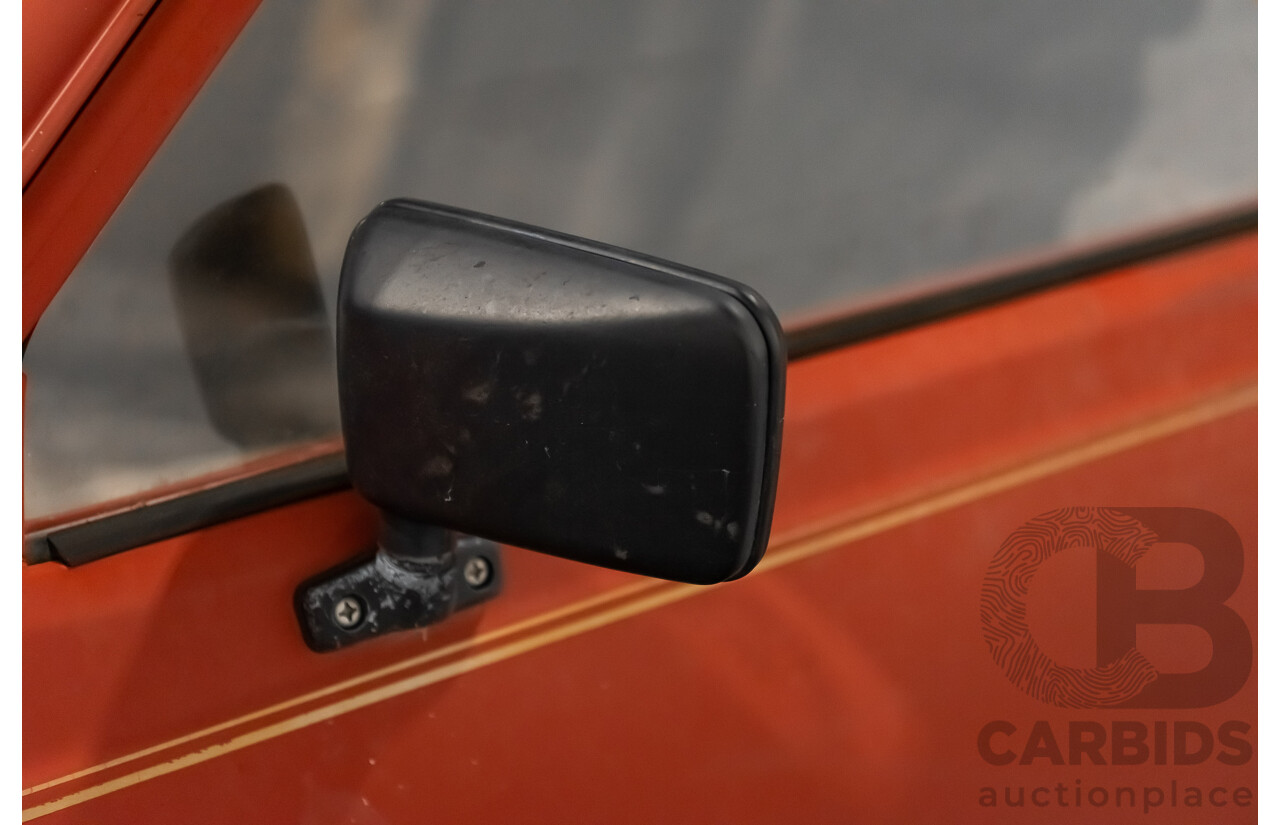 7/1981 Suzuki Hatch 800 Van Red 0.5L