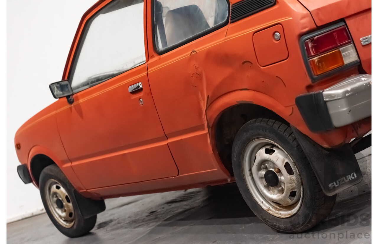 7/1981 Suzuki Hatch 800 Van Red 0.5L