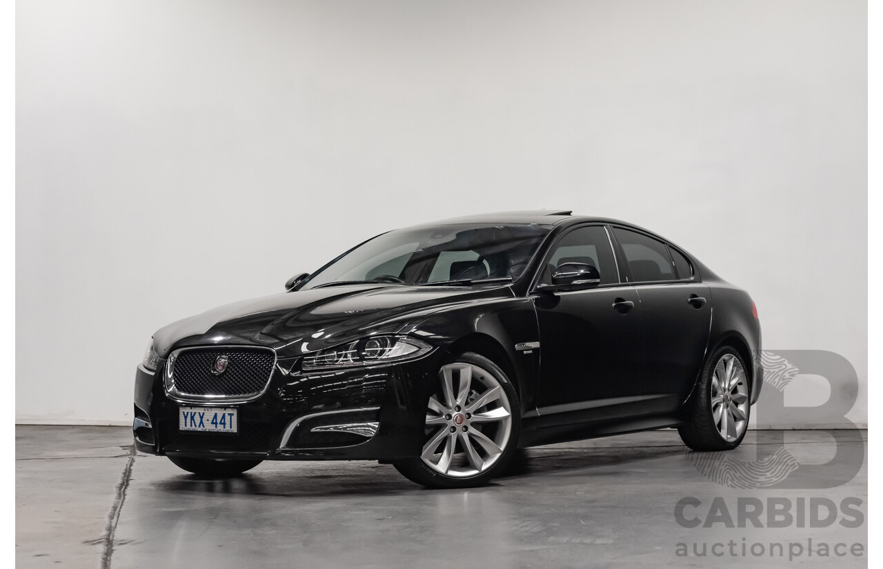 04/2015 Jaguar XF 2.0 R-Sport 4D Sedan Ultimate Black Metallic Turbo 2.0L
