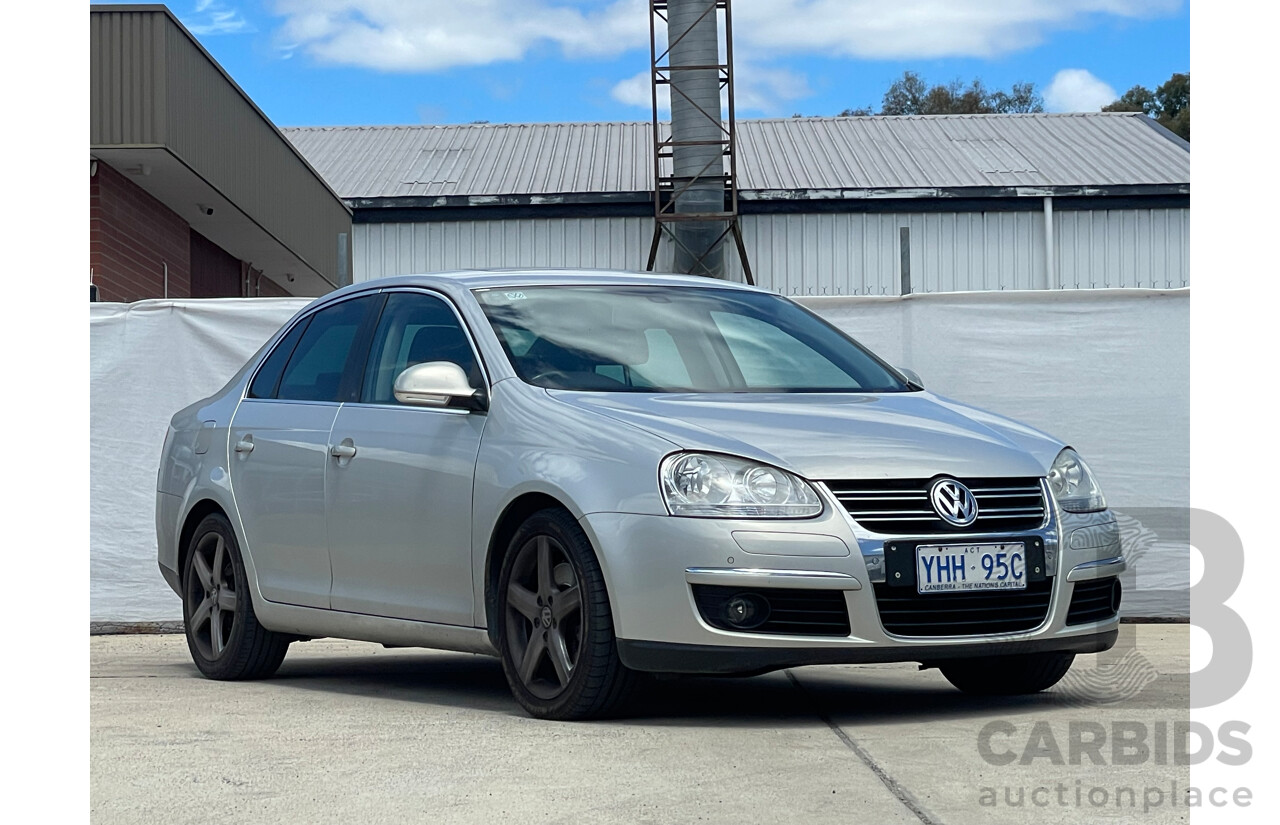 02/10 Volkswagen Jetta 118 TSI FWD 1KM MY10 4D Sedan Silver 1.4L