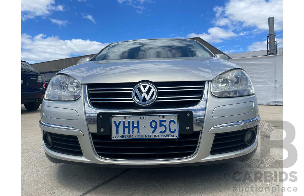 02/10 Volkswagen Jetta 118 TSI FWD 1KM MY10 4D Sedan Silver 1.4L