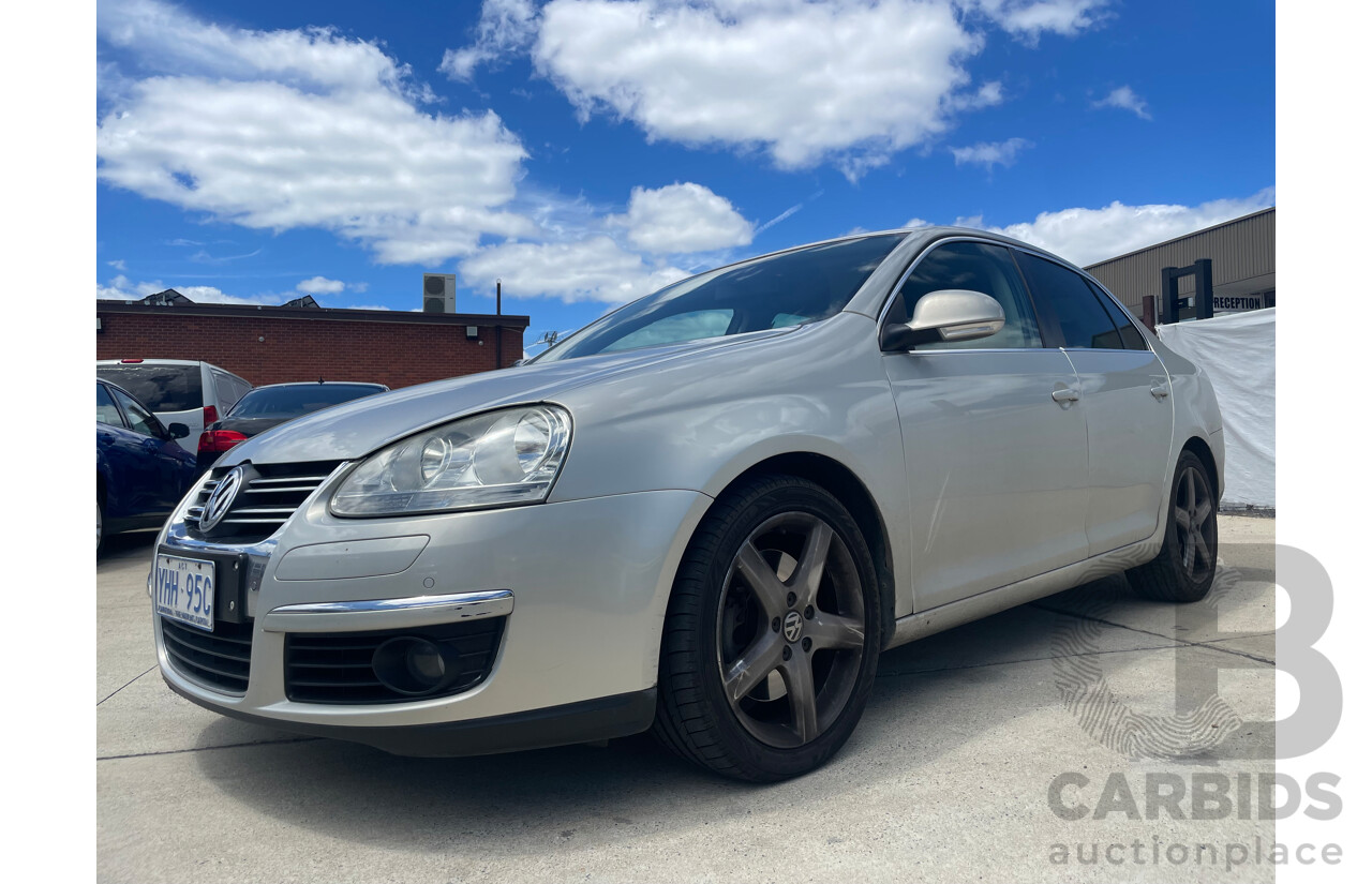 02/10 Volkswagen Jetta 118 TSI FWD 1KM MY10 4D Sedan Silver 1.4L