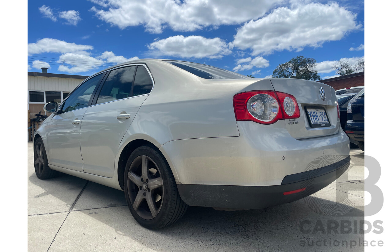 02/10 Volkswagen Jetta 118 TSI FWD 1KM MY10 4D Sedan Silver 1.4L