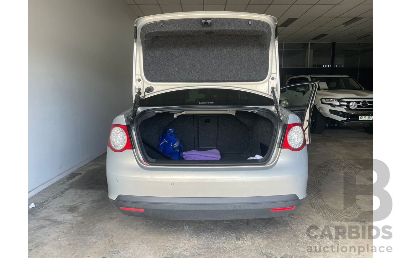 02/10 Volkswagen Jetta 118 TSI FWD 1KM MY10 4D Sedan Silver 1.4L