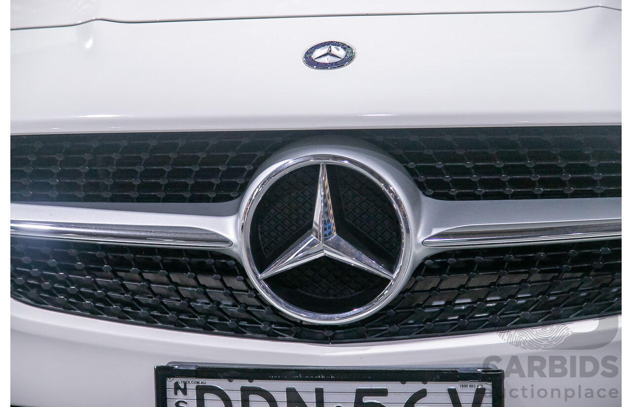 12/2015 Mercedes Benz CLA200 Shooting Brake 117 4d Wagon Calcite White Turbo 1.6L