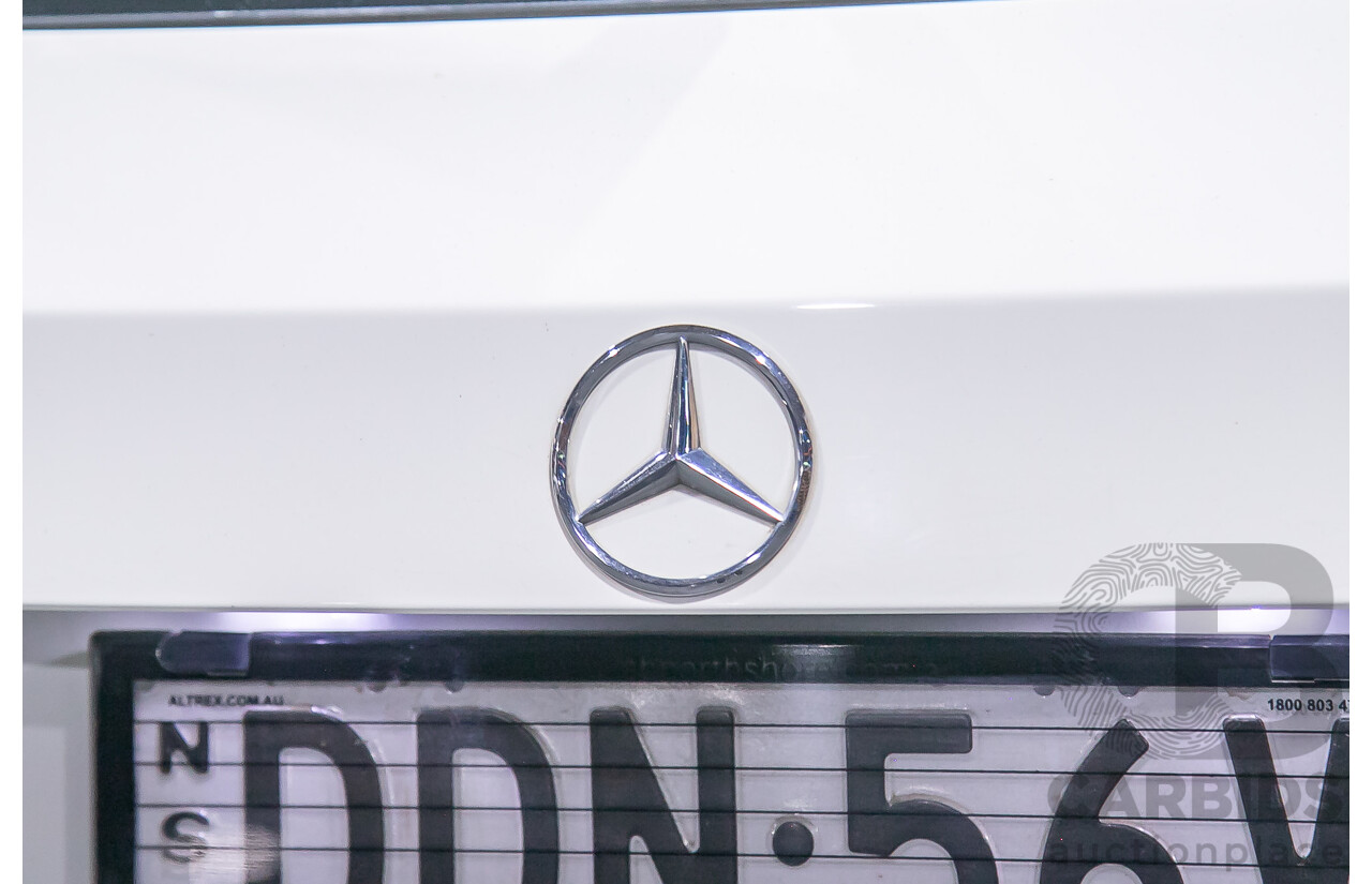 12/2015 Mercedes Benz CLA200 Shooting Brake 117 4d Wagon Calcite White Turbo 1.6L