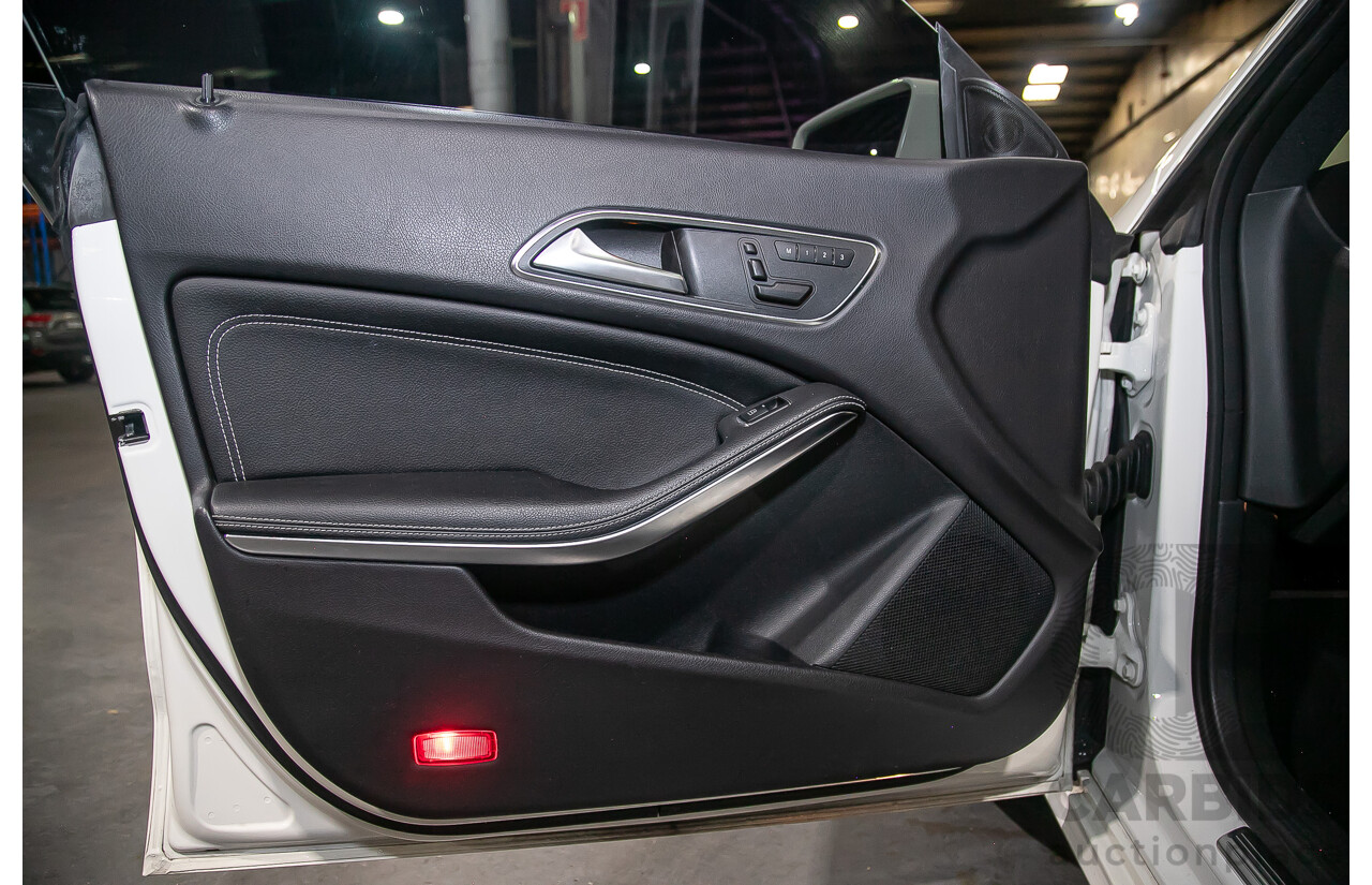 12/2015 Mercedes Benz CLA200 Shooting Brake 117 4d Wagon Calcite White Turbo 1.6L