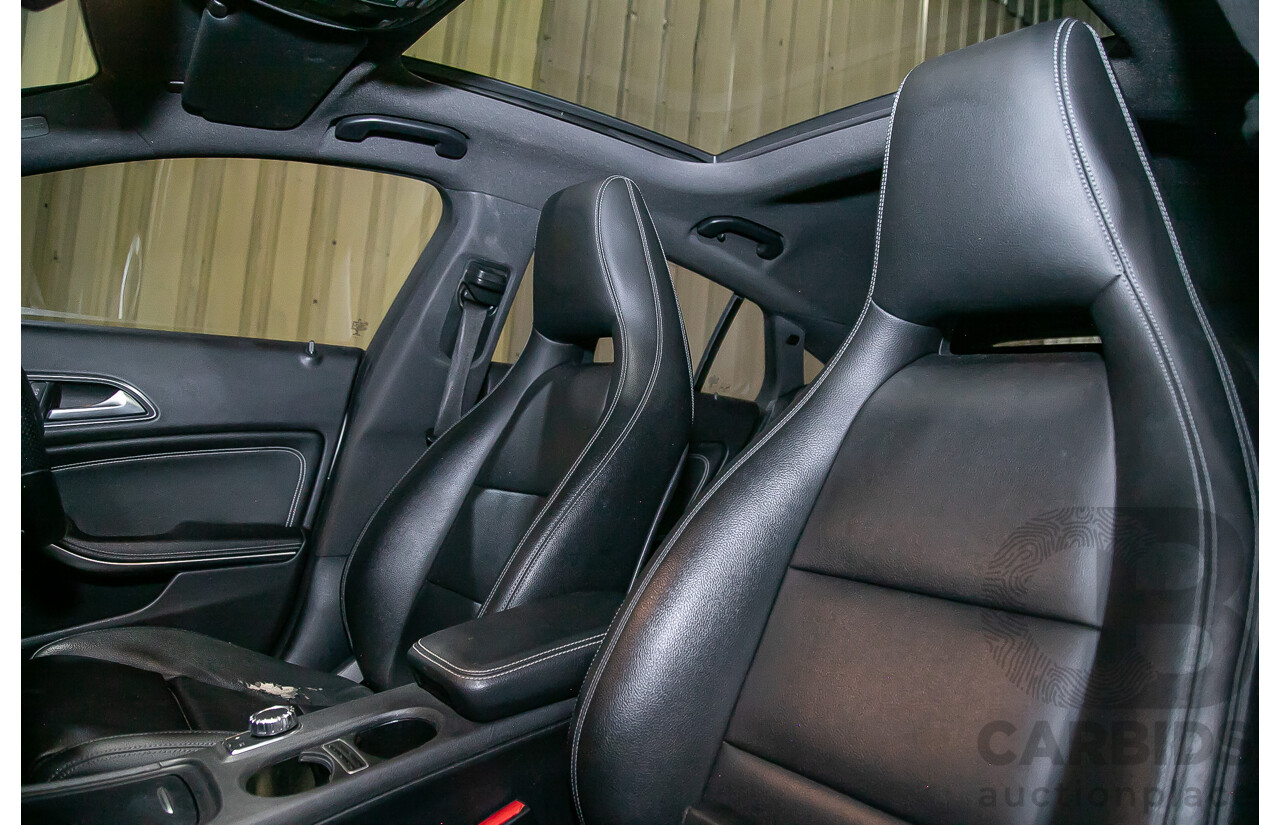 12/2015 Mercedes Benz CLA200 Shooting Brake 117 4d Wagon Calcite White Turbo 1.6L