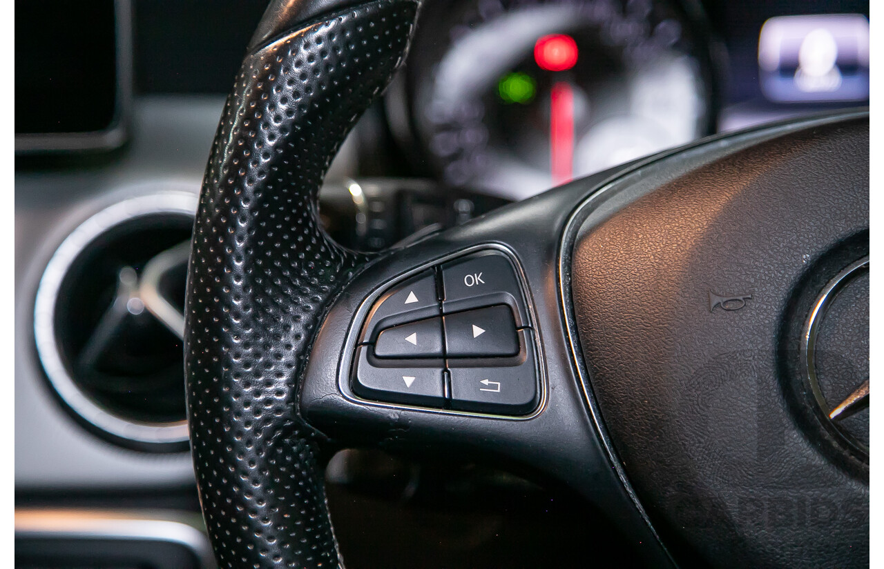 12/2015 Mercedes Benz CLA200 Shooting Brake 117 4d Wagon Calcite White Turbo 1.6L