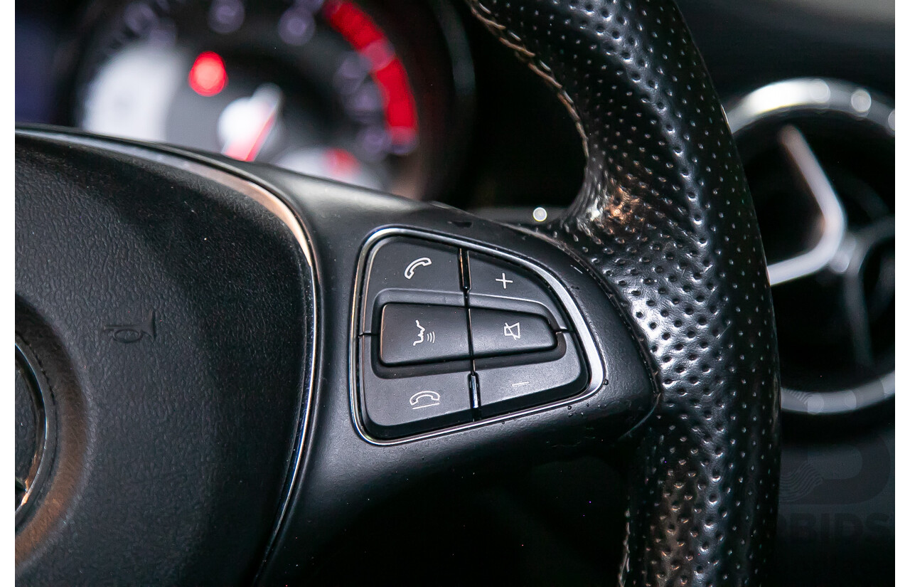 12/2015 Mercedes Benz CLA200 Shooting Brake 117 4d Wagon Calcite White Turbo 1.6L