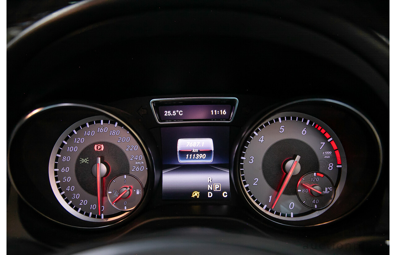 12/2015 Mercedes Benz CLA200 Shooting Brake 117 4d Wagon Calcite White Turbo 1.6L