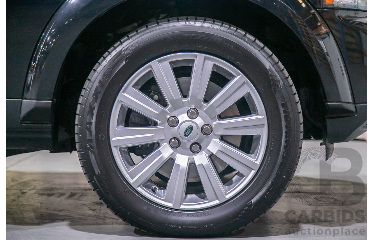 2/2012 Land Rover Discovery 4 3.0 SDV6 HSE MY12 4d Wagon Black Twin Turbo Diesel V6 3.0L - 7 Seater