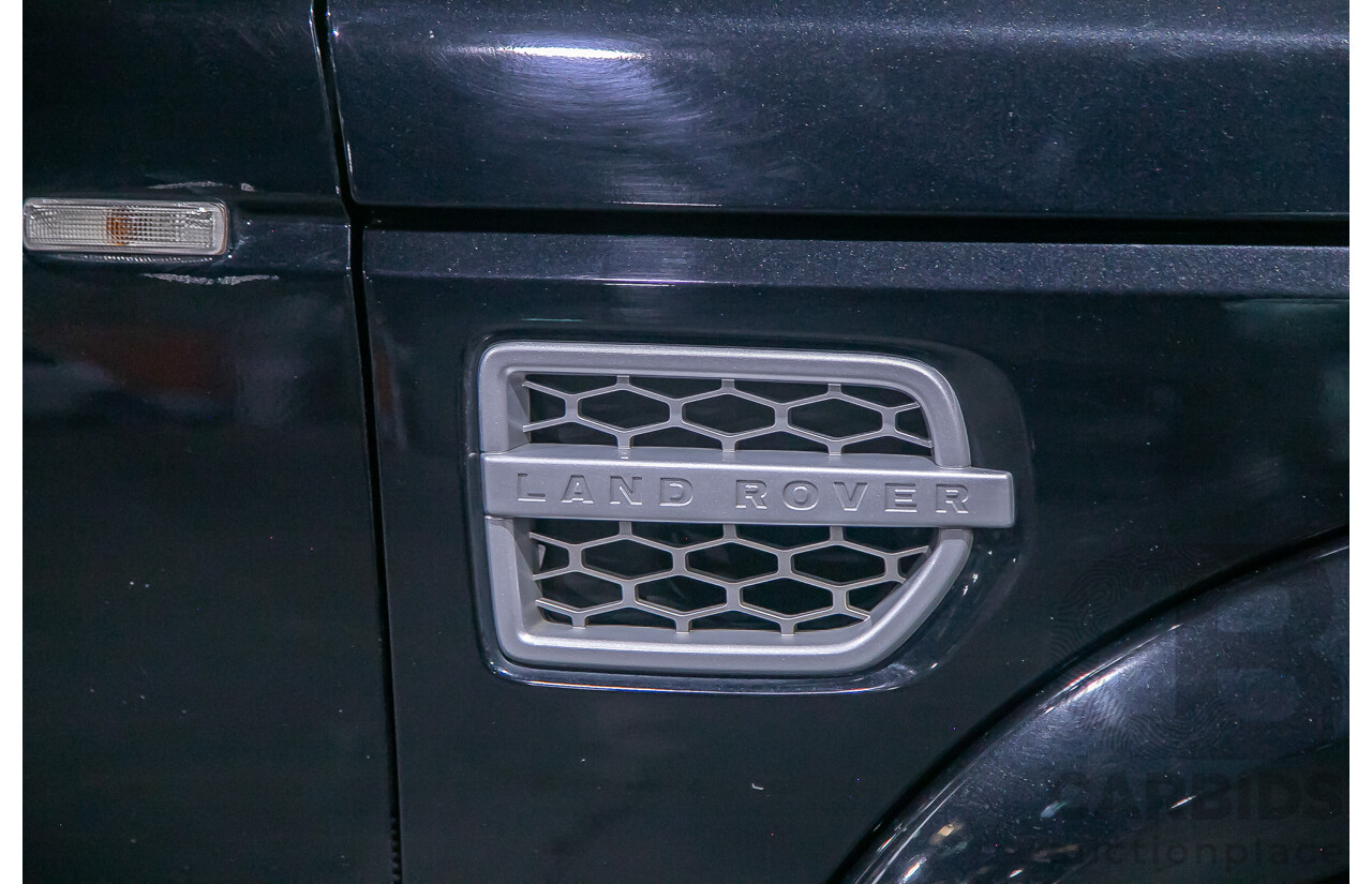 2/2012 Land Rover Discovery 4 3.0 SDV6 HSE MY12 4d Wagon Black Twin Turbo Diesel V6 3.0L - 7 Seater