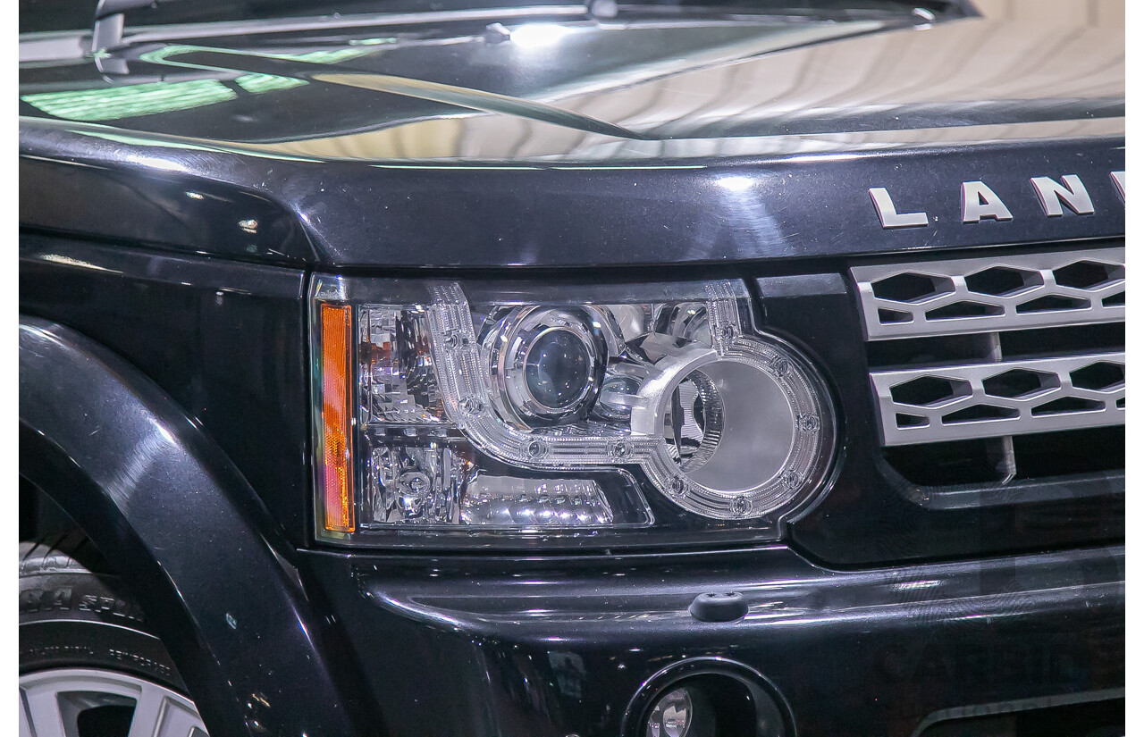 2/2012 Land Rover Discovery 4 3.0 SDV6 HSE MY12 4d Wagon Black Twin Turbo Diesel V6 3.0L - 7 Seater