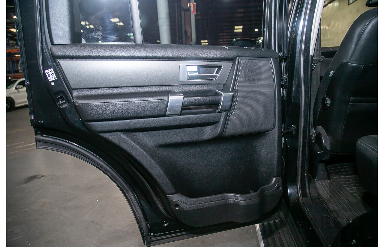 2/2012 Land Rover Discovery 4 3.0 SDV6 HSE MY12 4d Wagon Black Twin Turbo Diesel V6 3.0L - 7 Seater