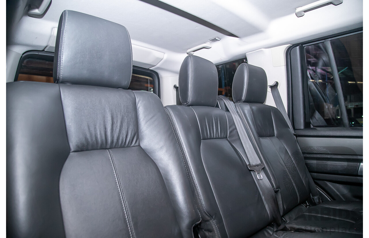 2/2012 Land Rover Discovery 4 3.0 SDV6 HSE MY12 4d Wagon Black Twin Turbo Diesel V6 3.0L - 7 Seater