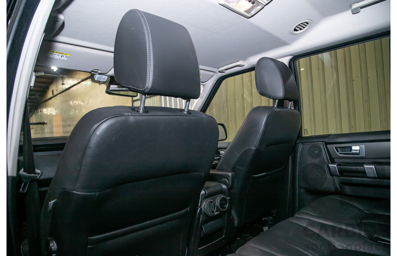2/2012 Land Rover Discovery 4 3.0 SDV6 HSE MY12 4d Wagon Black Twin Turbo Diesel V6 3.0L - 7 Seater