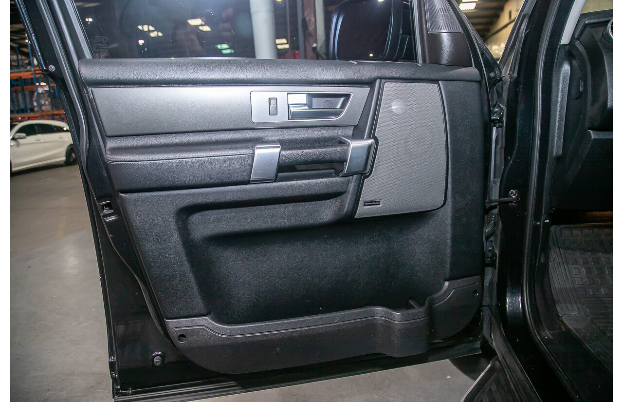 2/2012 Land Rover Discovery 4 3.0 SDV6 HSE MY12 4d Wagon Black Twin Turbo Diesel V6 3.0L - 7 Seater