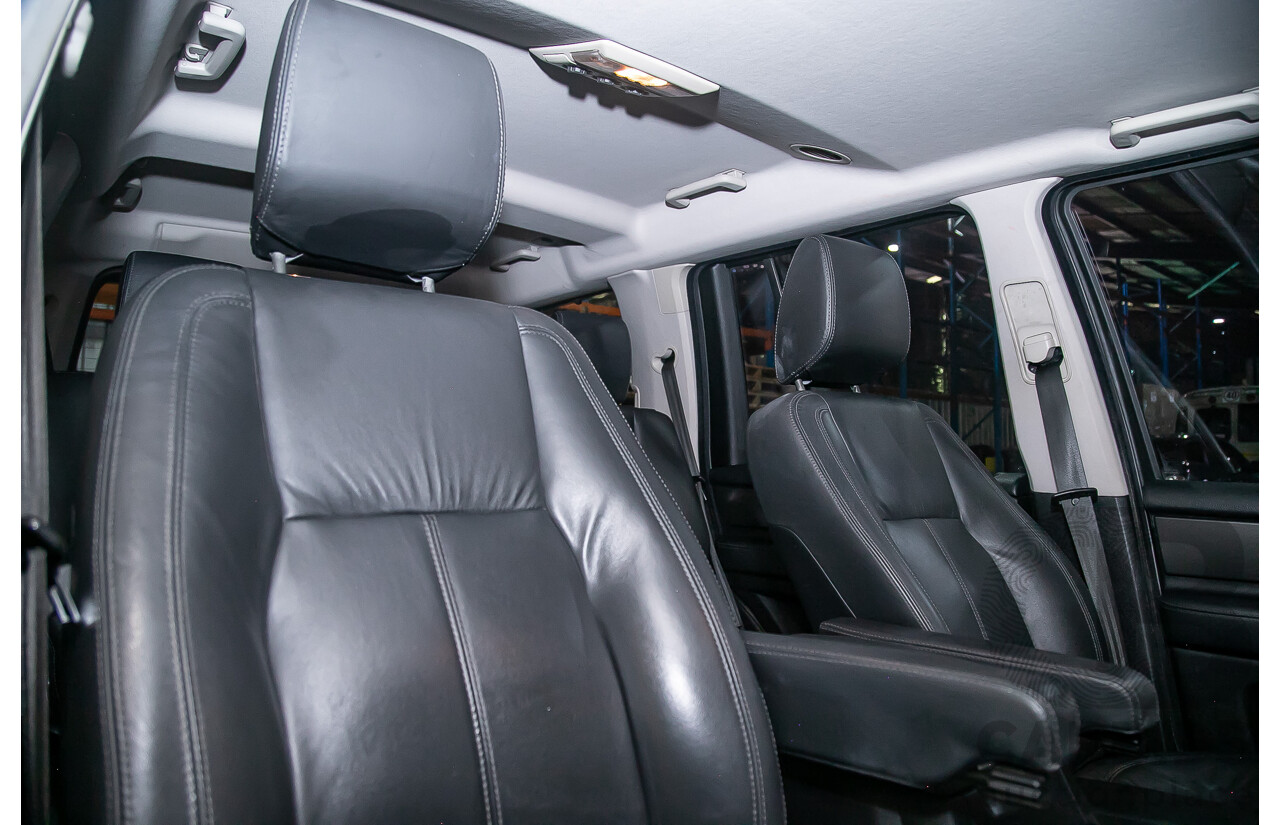 2/2012 Land Rover Discovery 4 3.0 SDV6 HSE MY12 4d Wagon Black Twin Turbo Diesel V6 3.0L - 7 Seater
