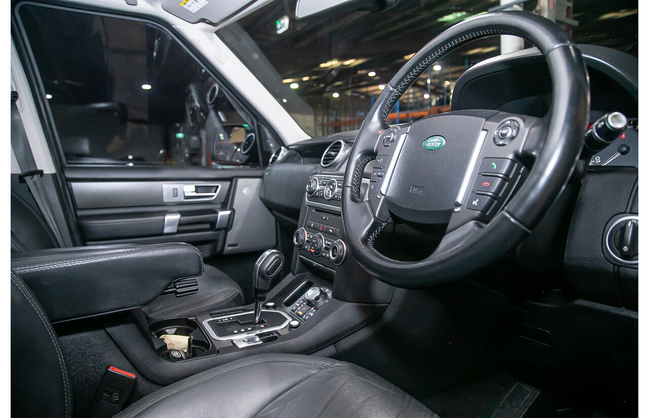 2/2012 Land Rover Discovery 4 3.0 SDV6 HSE MY12 4d Wagon Black Twin Turbo Diesel V6 3.0L - 7 Seater