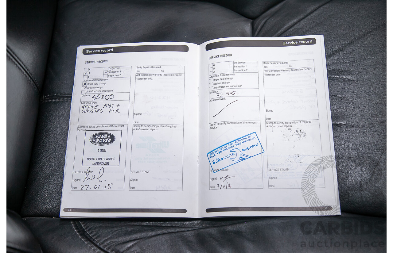 2/2012 Land Rover Discovery 4 3.0 SDV6 HSE MY12 4d Wagon Black Twin Turbo Diesel V6 3.0L - 7 Seater