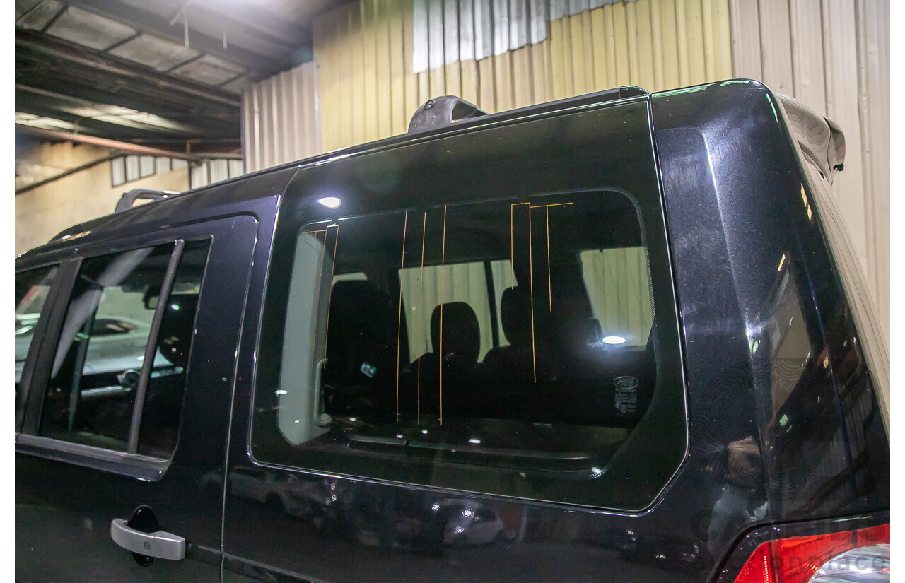 2/2012 Land Rover Discovery 4 3.0 SDV6 HSE MY12 4d Wagon Black Twin Turbo Diesel V6 3.0L - 7 Seater