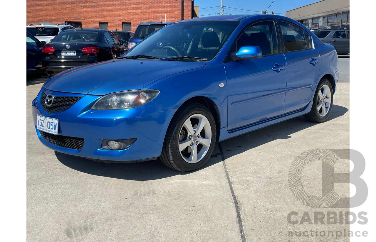 11/05 Mazda Mazda3 MAXX SPORT FWD BK 4D Sedan Blue 2.0L