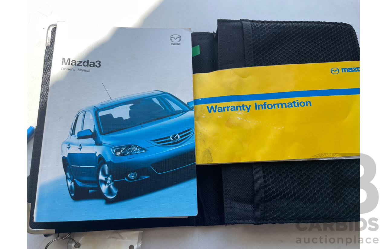 11/05 Mazda Mazda3 MAXX SPORT FWD BK 4D Sedan Blue 2.0L