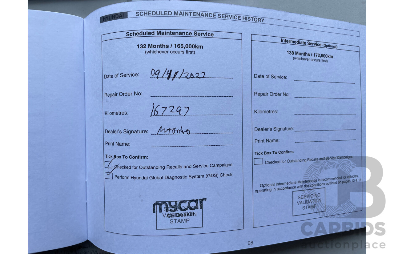 07/12 Hyundai I30 cw SX 1.6 CRDi FWD FD MY12 4D Wagon White 1.6L