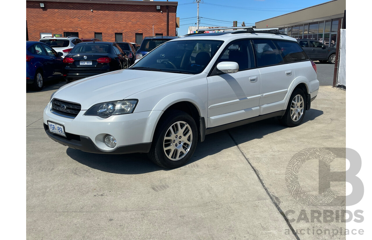 06/05 Subaru Outback 2.5i PREMIUM AWD AWD MY05 4D Wagon White 2.5L
