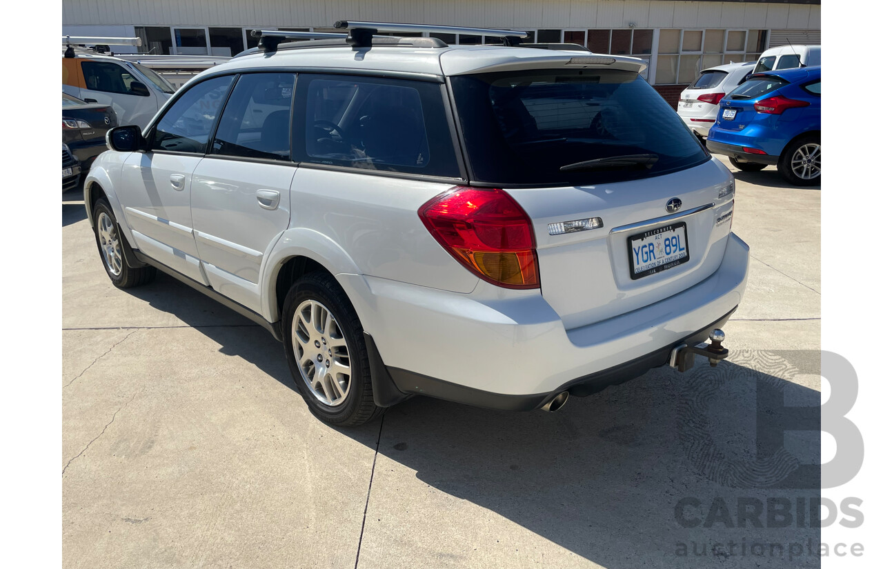 06/05 Subaru Outback 2.5i PREMIUM AWD AWD MY05 4D Wagon White 2.5L