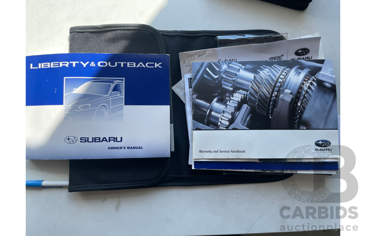 06/05 Subaru Outback 2.5i PREMIUM AWD AWD MY05 4D Wagon White 2.5L