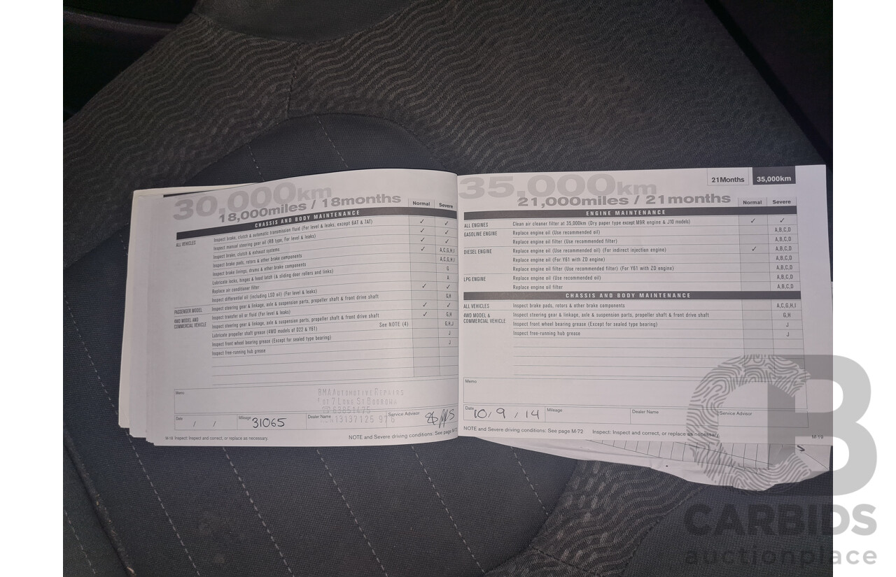 1/2012 Nissan Navara ST-X 550 (4x4) D40 MY12 Dual Cab Utility Black Turbo Diesel V6 3.0L