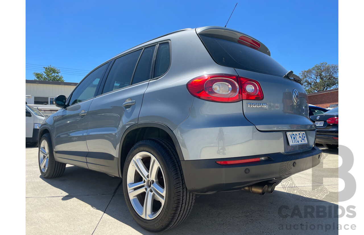 01/10 Volkswagen Tiguan 103 TDI 4x4 5NC MY10 4D Wagon Grey 2.0L