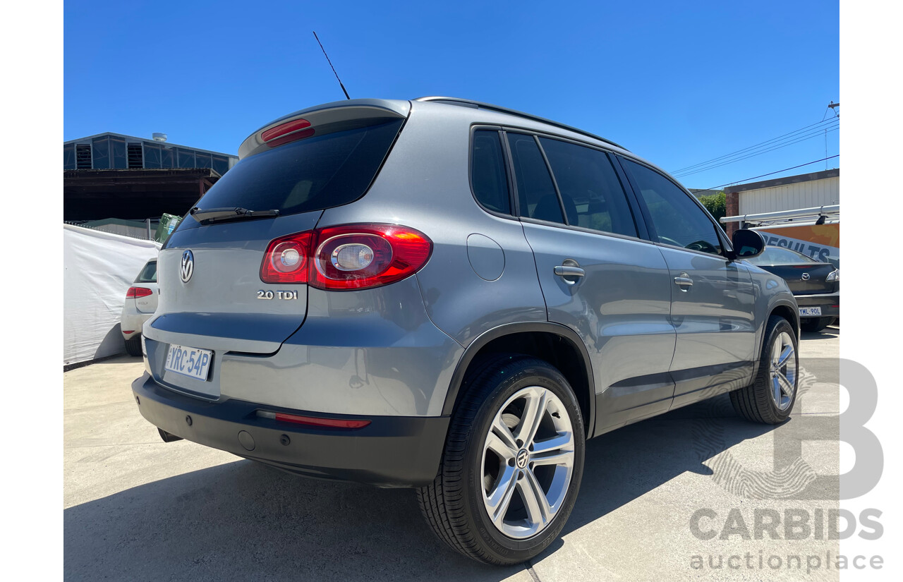 01/10 Volkswagen Tiguan 103 TDI 4x4 5NC MY10 4D Wagon Grey 2.0L