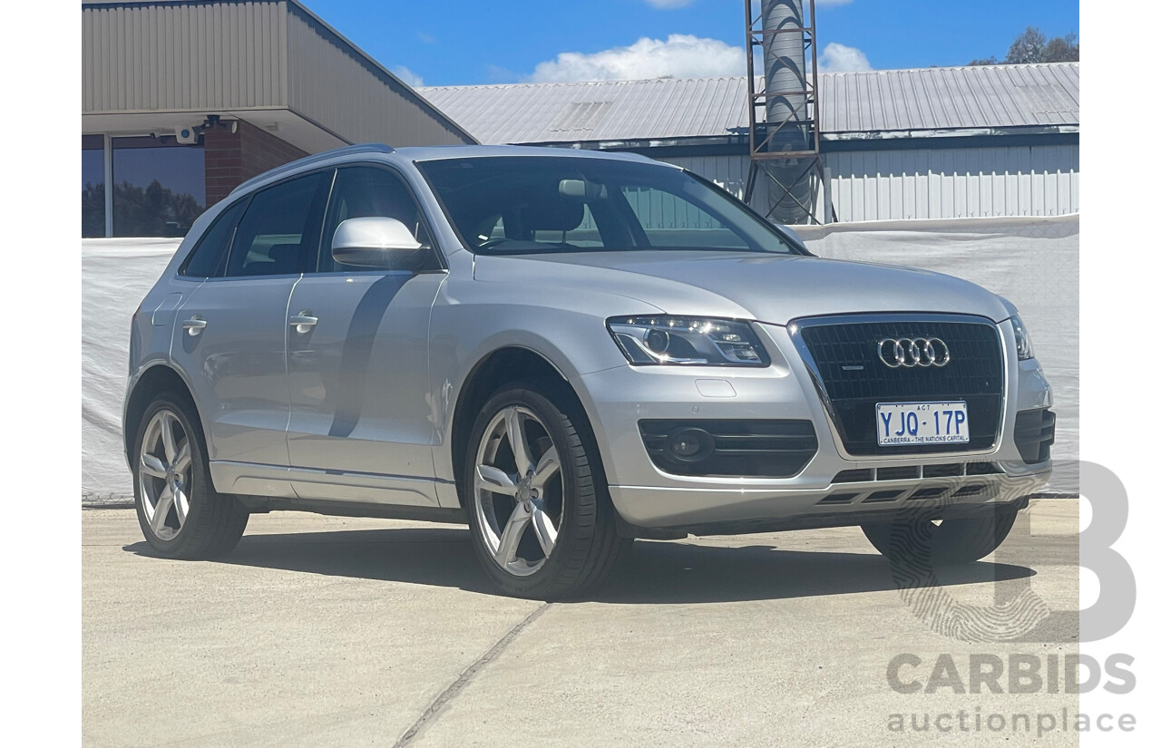 01/10 Audi Q5 3.0 TDI QUATTRO AWD 8R MY10 4D Wagon Silver 3.0L