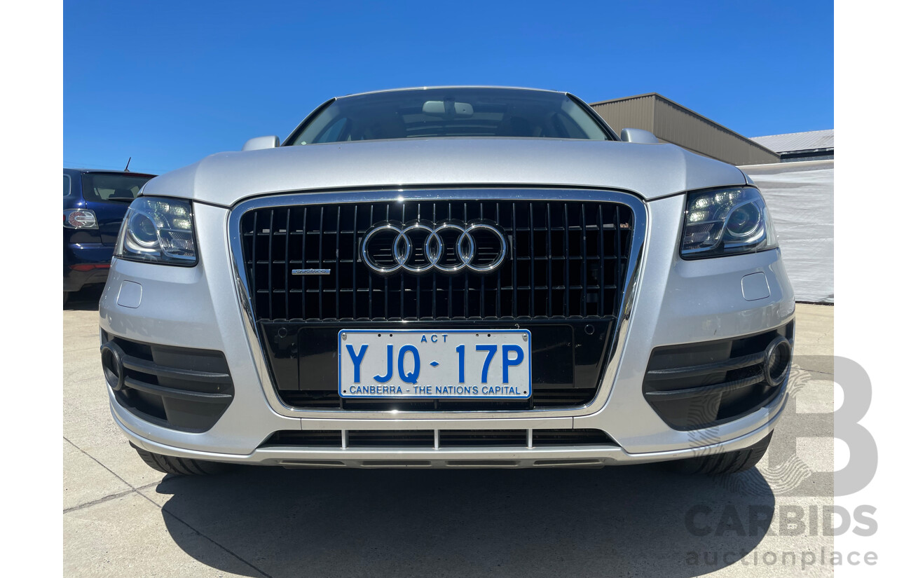 01/10 Audi Q5 3.0 TDI QUATTRO AWD 8R MY10 4D Wagon Silver 3.0L
