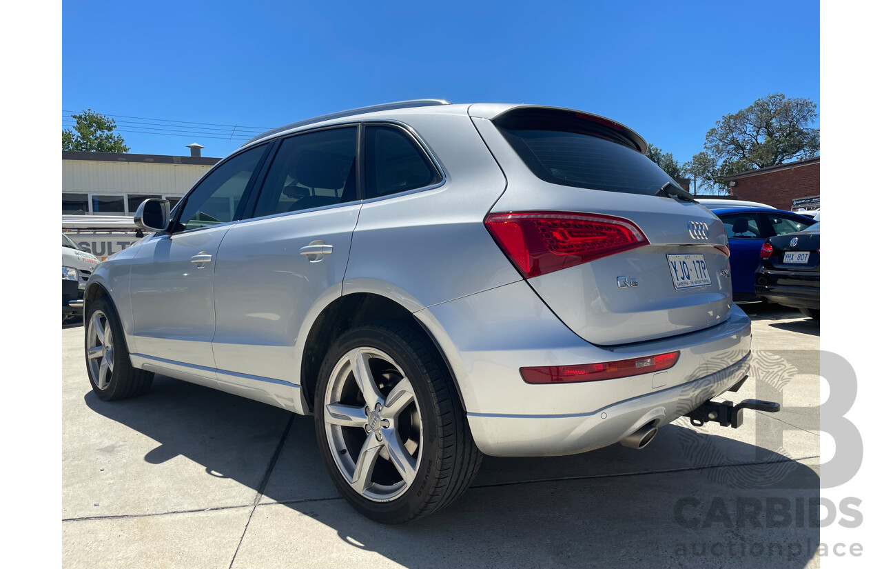 01/10 Audi Q5 3.0 TDI QUATTRO AWD 8R MY10 4D Wagon Silver 3.0L