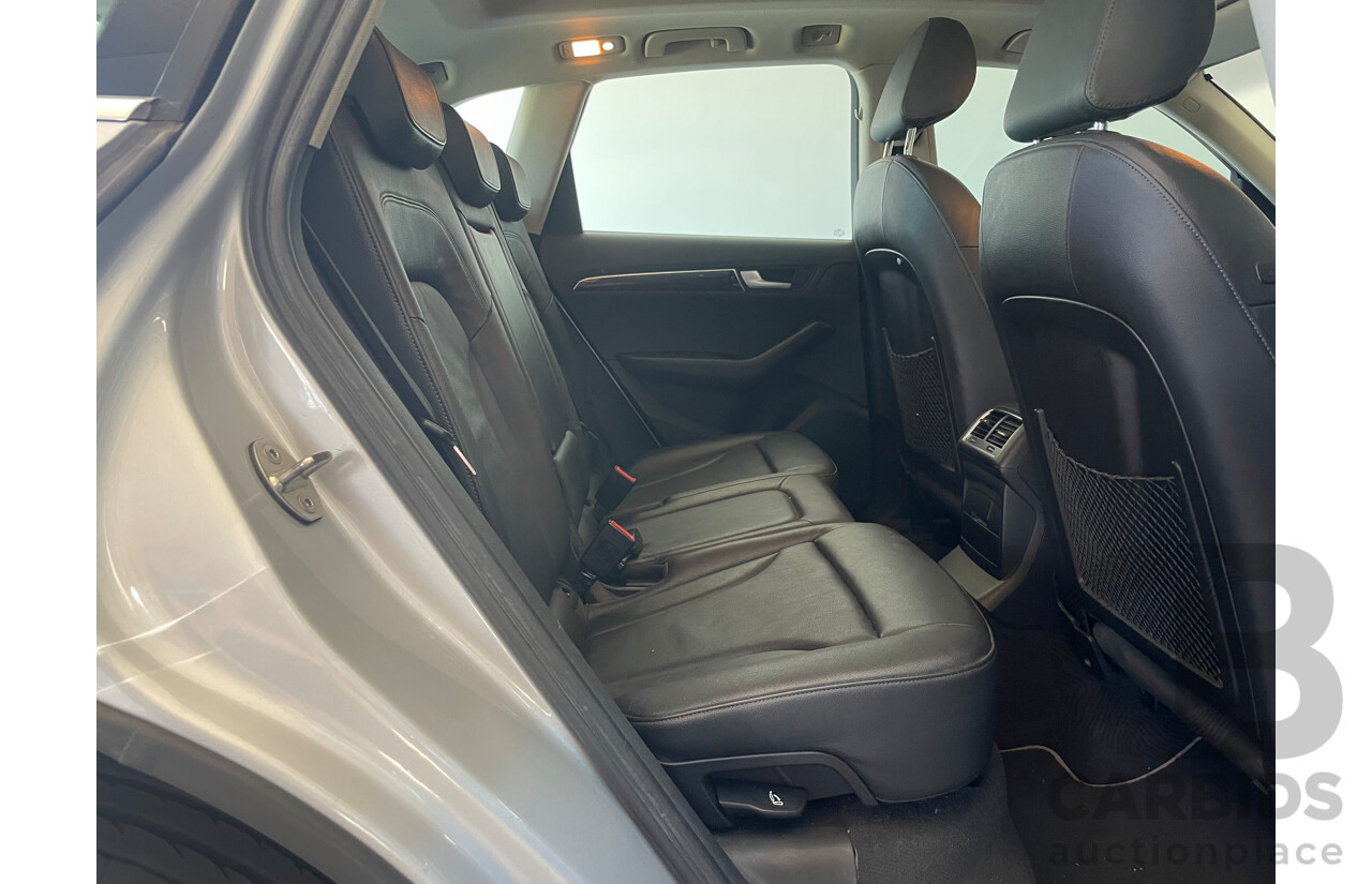 01/10 Audi Q5 3.0 TDI QUATTRO AWD 8R MY10 4D Wagon Silver 3.0L