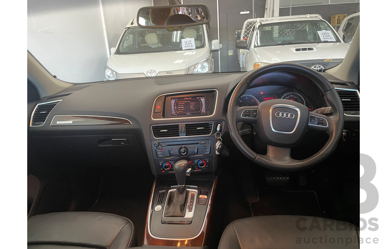 01/10 Audi Q5 3.0 TDI QUATTRO AWD 8R MY10 4D Wagon Silver 3.0L